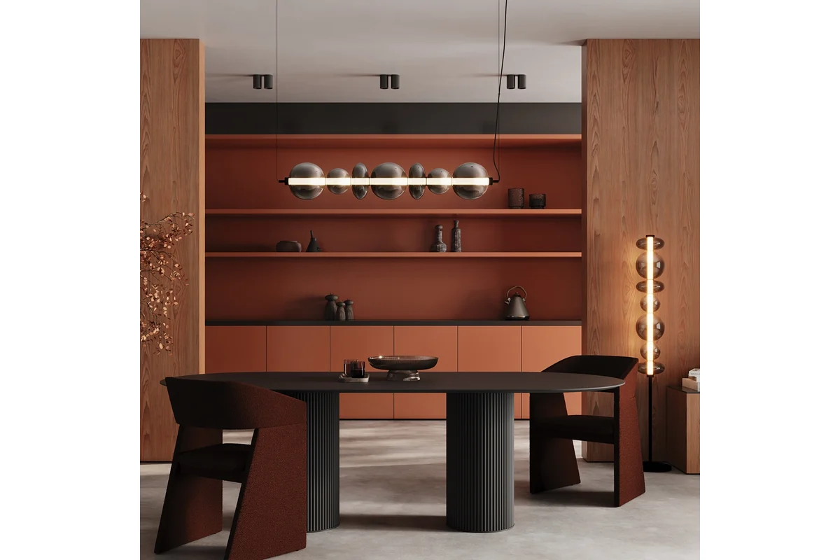 Подвесной светильник MAYTONI Futuro LED 40W Черный MOD307PL-L40B3K - изображение 6