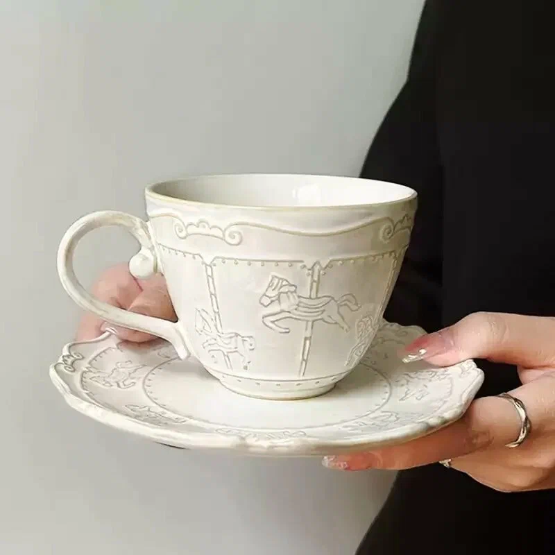 Набор столовой керамической посуды белого цвета Белый, 7-inch Plate - изображение 2