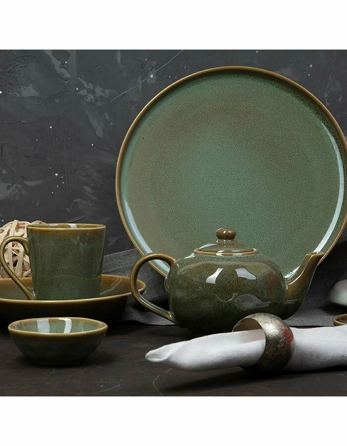 Тарелка сервировочная Corone collezione d arte Primavera, фарфоровая, 27,7 см - изображение 3