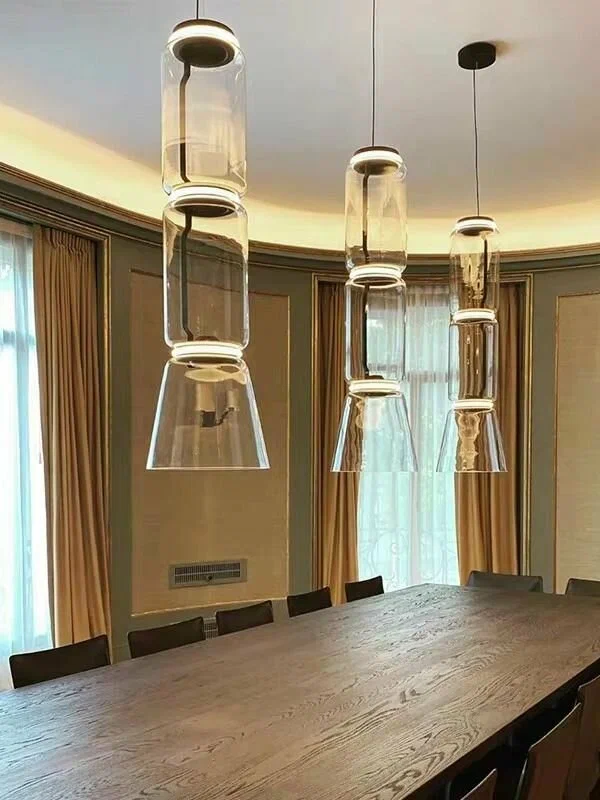 Подвесная люстра FLOS Noctambule Cylinder Suspension - изображение 3