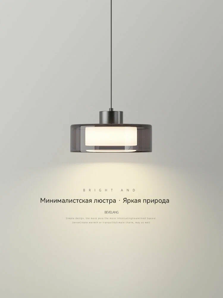 Cassina DD5 Современный потолочный подвесной светильник для кухни/гостиной/спальни и т. д. Матовый черный 150*100MM LED 6W - изображение 6