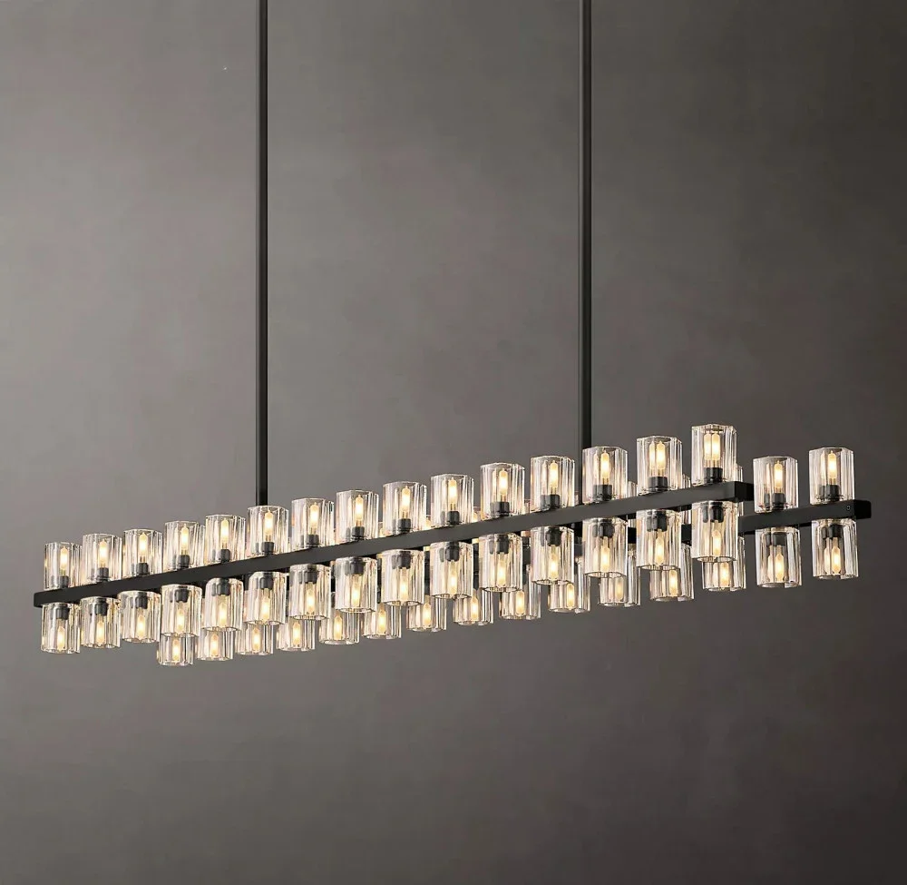Ретро LED люстра NAVIMC