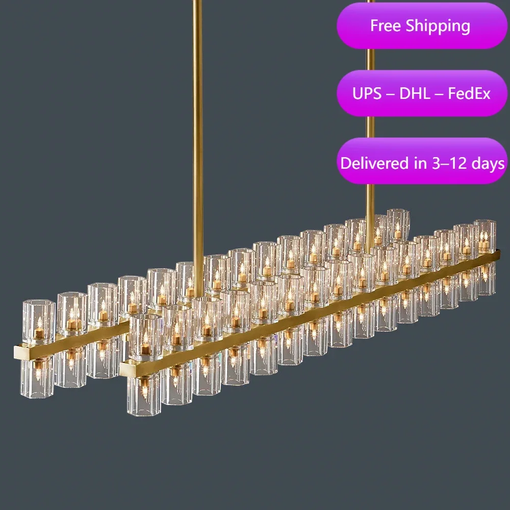 Ретро LED люстра NAVIMC - изображение 7