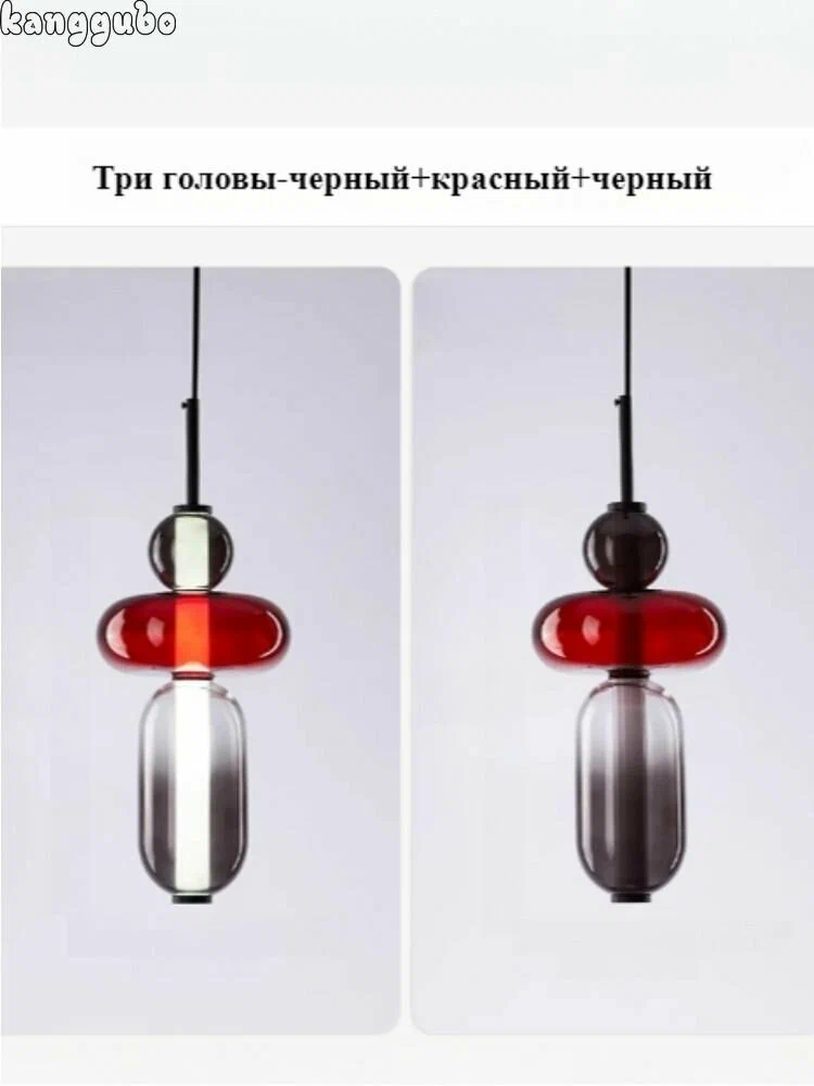 Люстра-леденец из металла и стекла - изображение 9