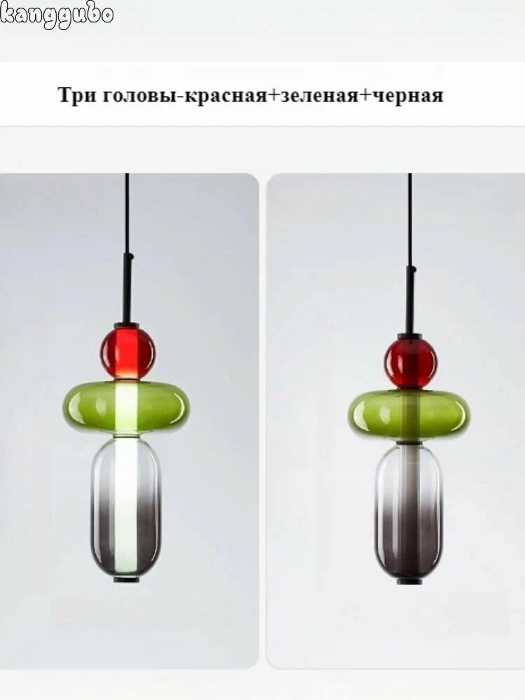 Люстра-леденец из металла и стекла - изображение 10